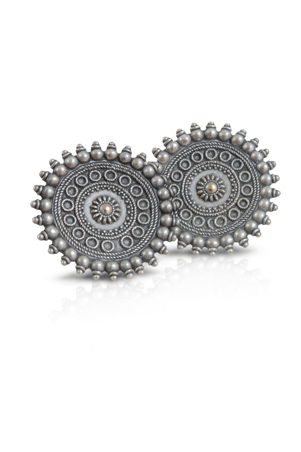 Heritage Mandala Stud Earrings