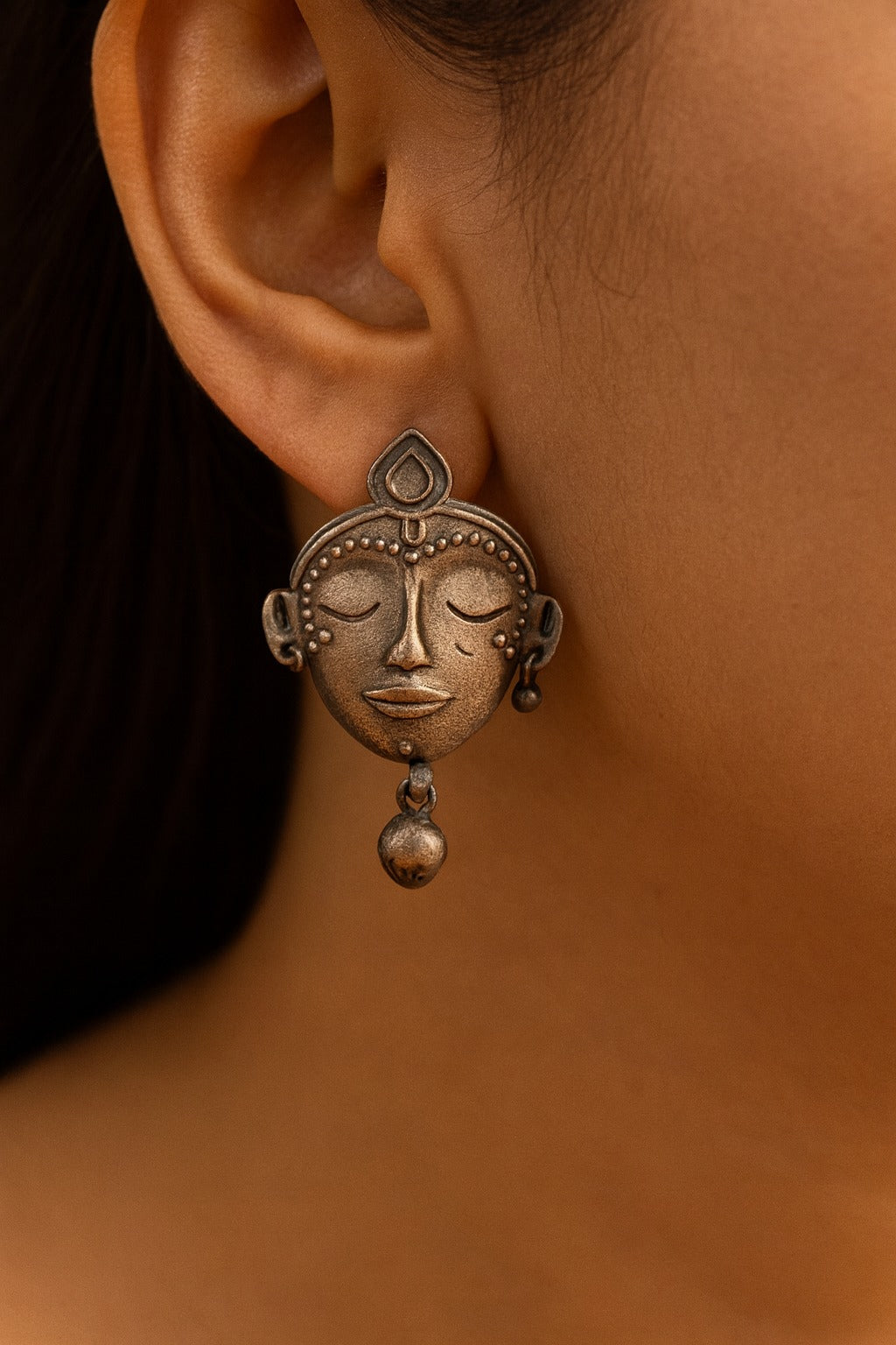 Divine Serenity Buddha Earrings