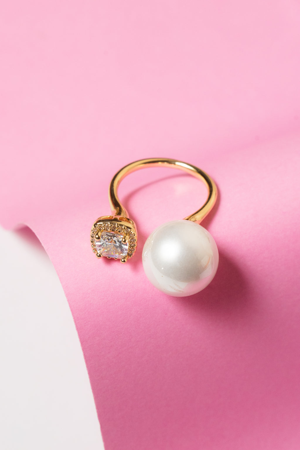 LUSTRE DUAL CHARM RING